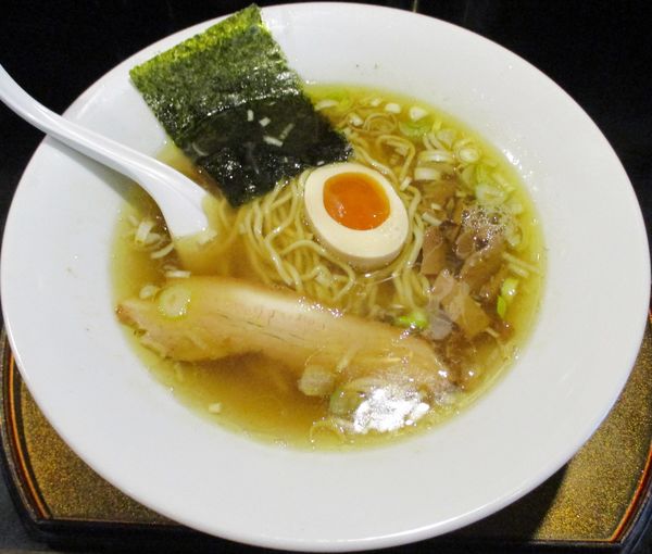 「らーめん（細麺）850円」@信濃神麺 烈士洵名の写真
