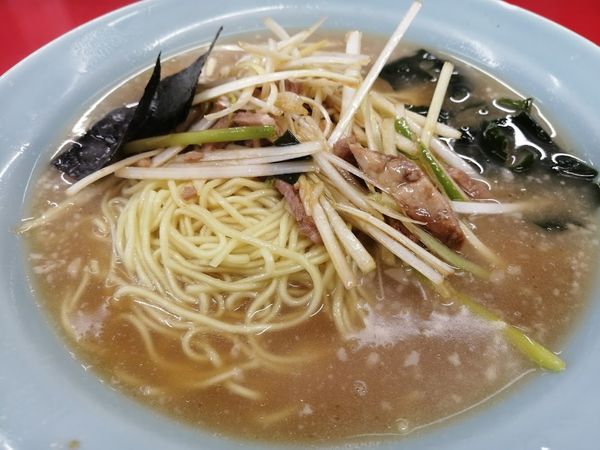 「ネギらーめん(中)(850)」@ラーメンショップ いずみ中央店の写真