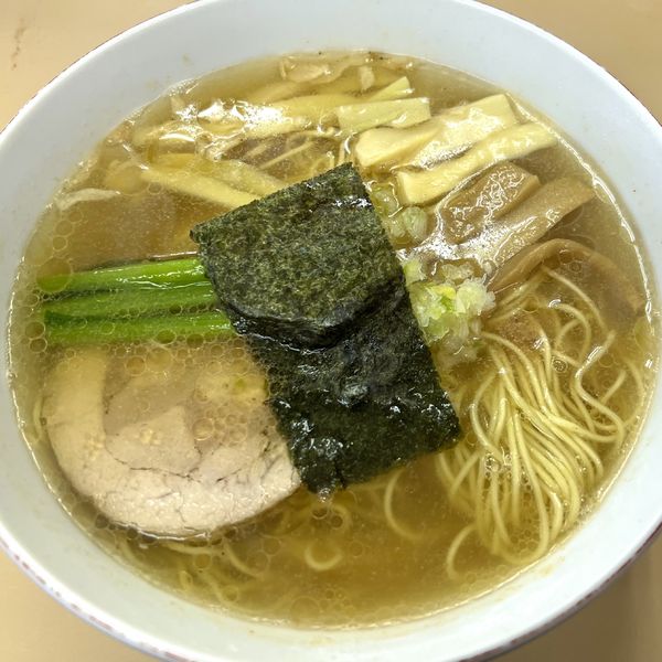 「富山ホワイト（富山白えび塩ラーメン）」@支那そば 心麺の写真