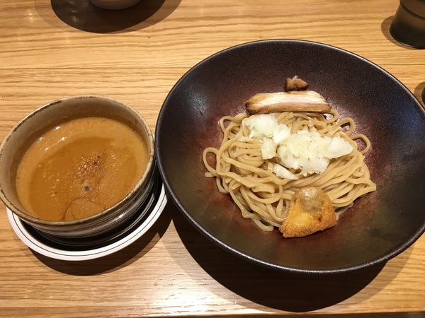 「海老ポタつけ麺」@SHRIMP NOODLE 海老ポタの写真