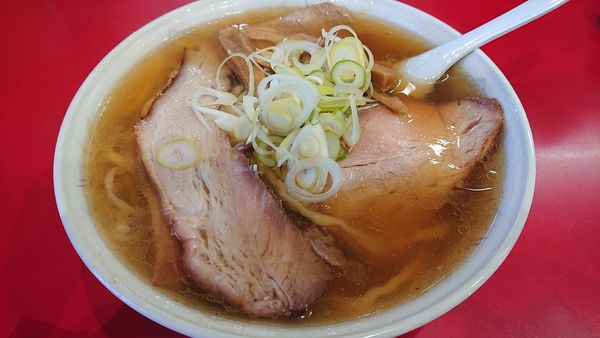 「ちゃーしゅーめん+大盛」@一品香 駒生店の写真