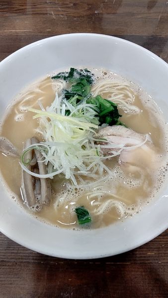 「最強のアラ白湯らぁめん　980円」@なかじゅう亭 高崎上豊岡店の写真