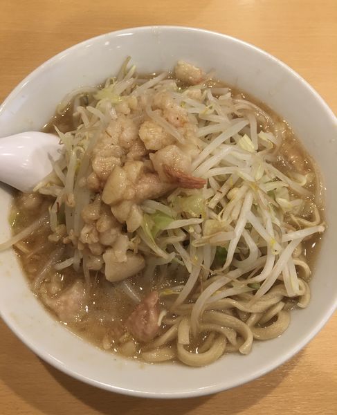 「小ラーメン　750円」@ラーメン二郎 前橋千代田町店の写真