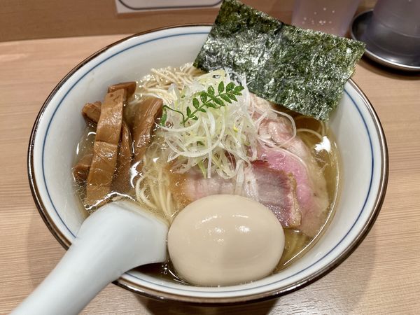 「特製のどぐろそば」@らぁ麺 くろ渦の写真