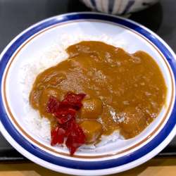ミニそば&ミニカレー￥360