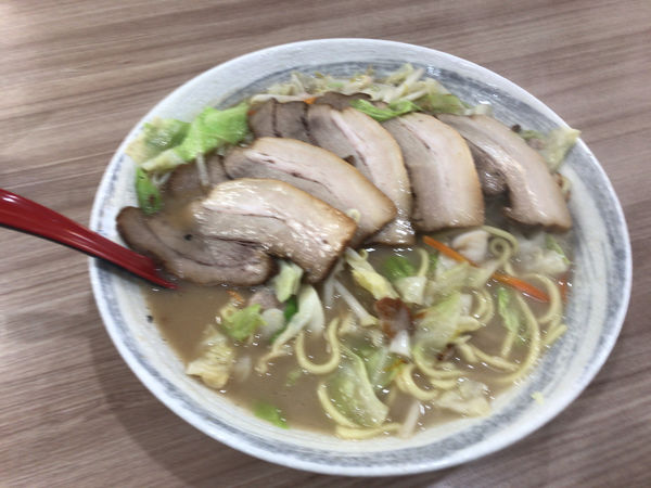 「ちゃんぽん焼豚（1200円）」@チャンポン一平の写真