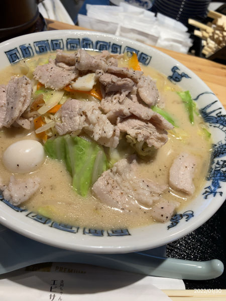 「肉ちゃんぽん」@立川ちゃんぽん エビサワの写真