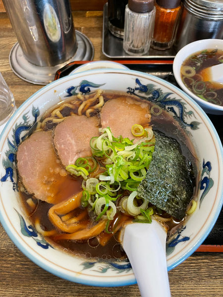 「手打ちラーメン」@豚平 本店の写真