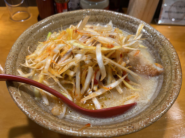 「九州味噌肉ネギらーめん」@麺場 田所商店 南浦和店の写真