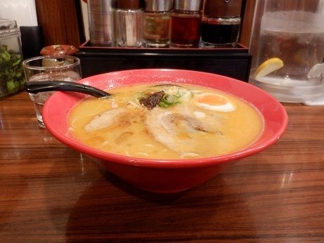 「えび豚骨塩拉麺」@えび豚骨拉麺 希家 早稲田店の写真