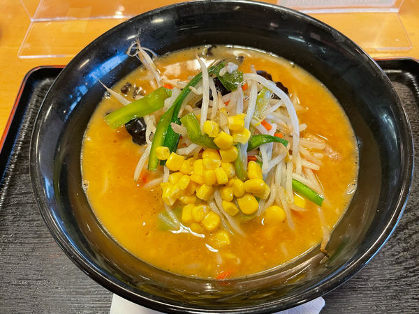 「野菜たっぷり！みそラーメン」@川口PAスナックコーナーの写真