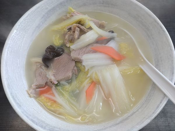 「羊肉湯麺　７００円」@内モンゴル料理 あむ亭の写真