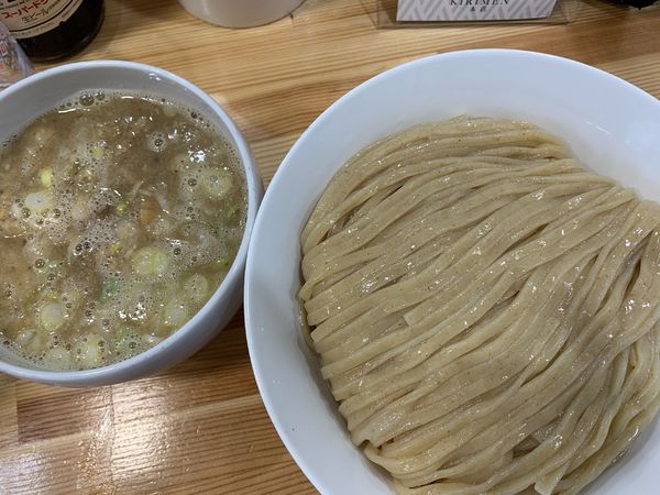「桐白湯醤油つけ麺」@らーめん 桐麺 本店の写真