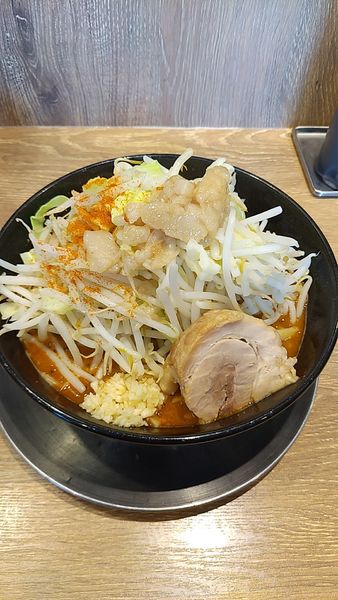 「(限定)埼玉辛い味噌ﾗｰﾒﾝ(全ﾏｼ)」@ジャンクガレッジ 狭山店の写真