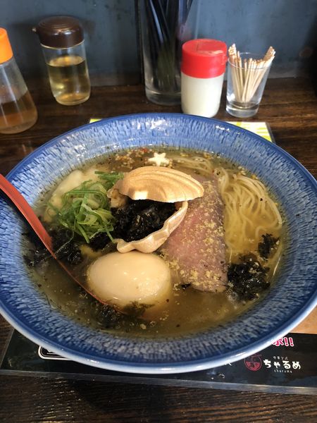 「ラーメン＋味玉」@麺場voyageの写真