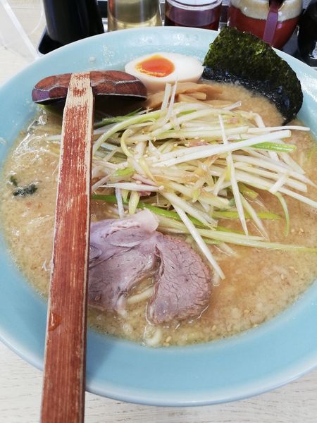 「ネギ味噌ラーメン 小」@ラーメン 頑固おやじの写真