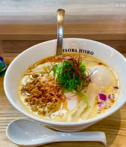 「【夜限定】濃厚えびそば味噌」@えびそば 緋彩の写真