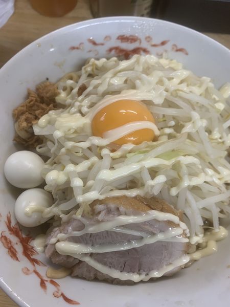 「ミニ　汁なし」@ラーメン 登良治郎の写真