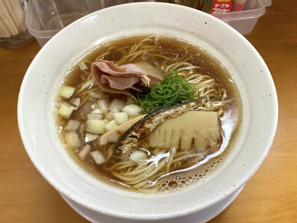 「煮干しラーメン 850円」@煮干しラーメン つかさの写真