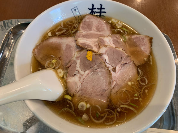 「チャーシューメン小」@煮干しだし醤油ラーメン 桂の写真