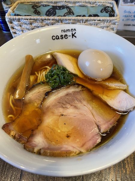 「特製らぁめん（醤油）＋和え玉¥1,200」@ramen case-Kの写真
