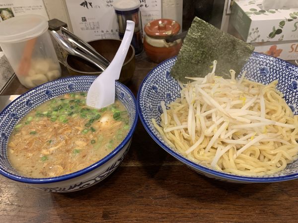 「塩つけ麺 大盛り」@葫 葛西店の写真