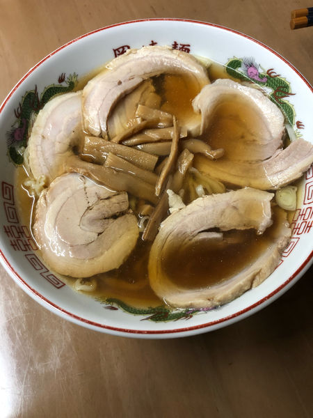 「チャーシューメン　900円」@岡崎麺の写真