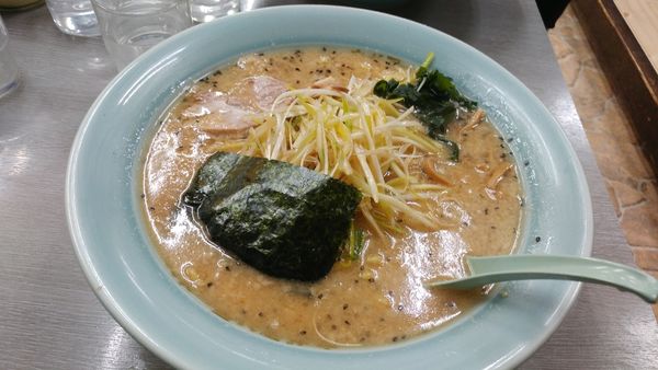 「ネギラーメン(味噌)」@ラーメンショップ 湯沢駅前店の写真