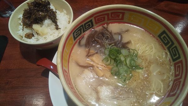 「九州じゃんがら＋ライス(¥690+130)」@九州じゃんがらプラスの写真