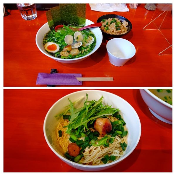 「すごい貝ラーメン900円」@南相馬へうげもの 入間店の写真