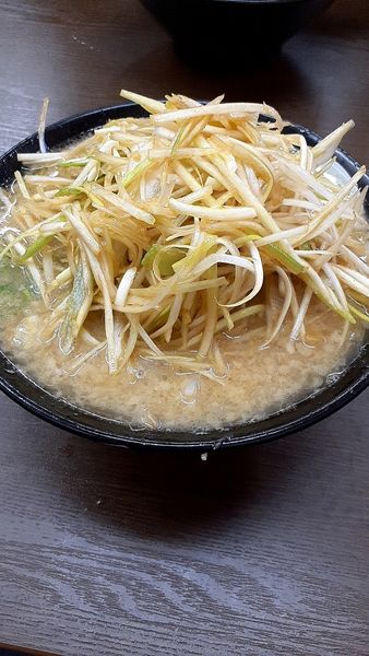 「ネギ山ラーメン」@とんこつラーメン まる一の写真