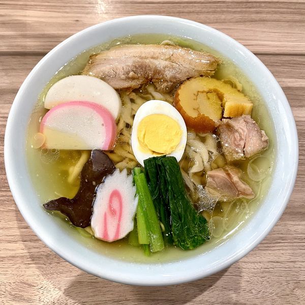 「【大晦日 特別メニュー】鶏五目そば ￥1200」@くじら食堂 nonowa東小金井店の写真