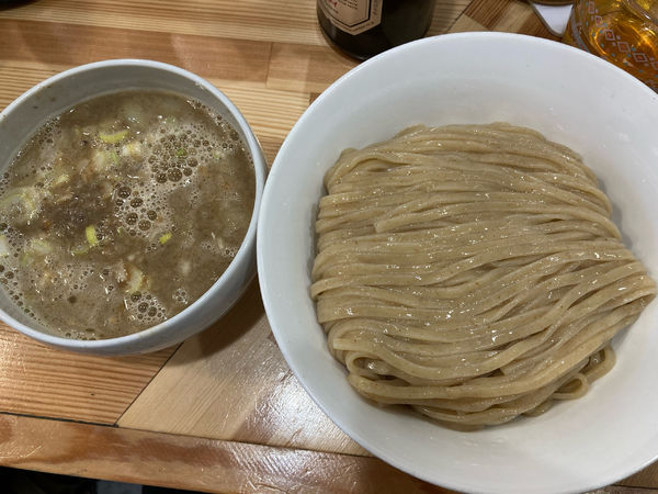 「桐白湯醤油つけめん」@らーめん 桐麺 本店の写真