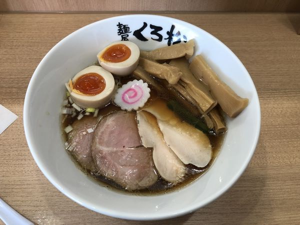 「特製醤油」@麺屋くろ松の写真