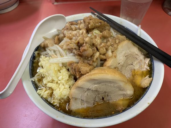 「小ラーメン800円+つけ味50円」@ラーメン二郎 桜台駅前店の写真