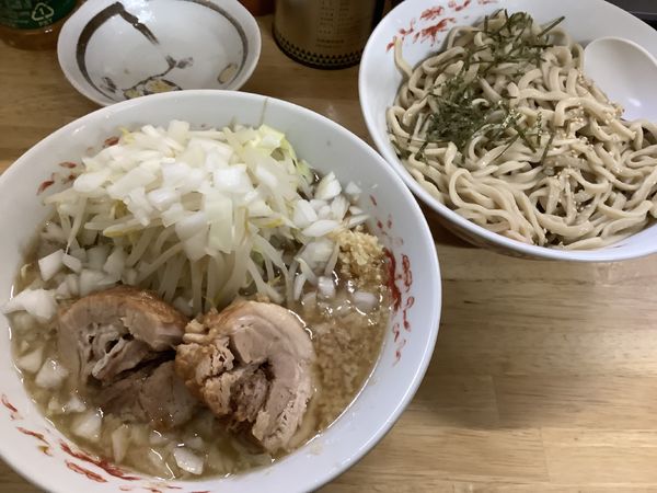 「つけ麺　＋　タマネギ」@ラーメン 登良治郎の写真