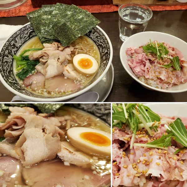 「特 中村屋 塩+焼豚飯」@中村屋の写真