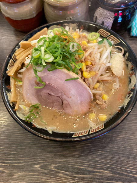 「ガチブタみそラーメン」@我一豚の写真