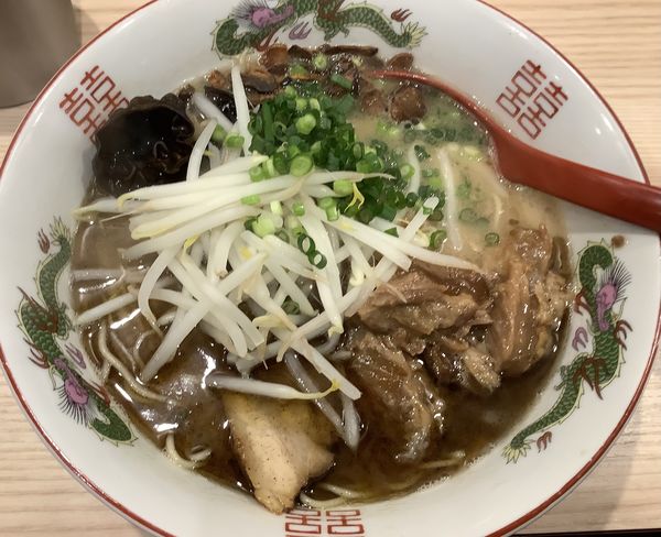 「[限定]熊本みたいな豚骨ターロ麺」@拉麺 大公 南太田本店の写真