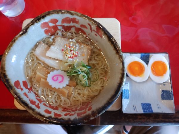 「竹燻製麺　味たまご」@麺 玉響 刈谷店の写真