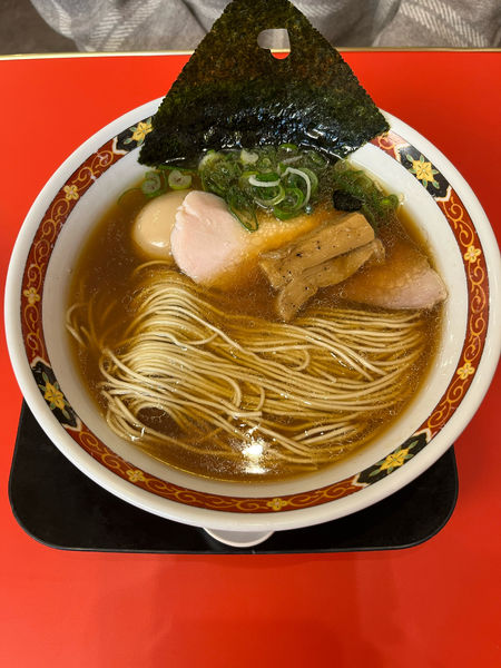 「中華そば 800円、味玉(クーポン)」@麺や食堂 本店の写真