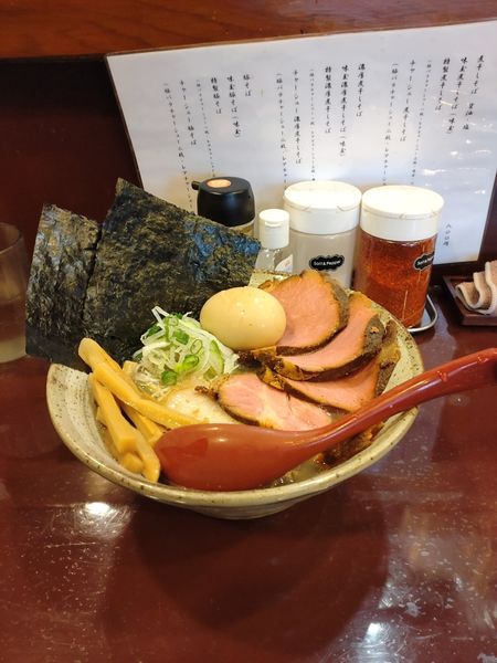 「特製煮干しそば醤油」@麺屋 照の坊の写真