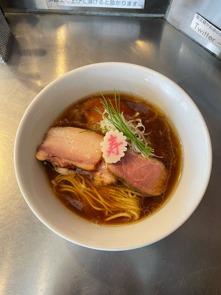 「新春醤油らーめん」@Bonito Soup Noodle RAIKの写真