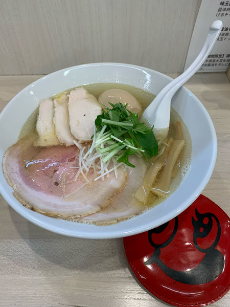 「特製鶏塩らーめん」@神也 kaminariの写真