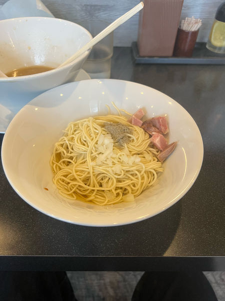 「ニボ玉200円」@煮干中華蕎麦 舞〜Mau〜の写真