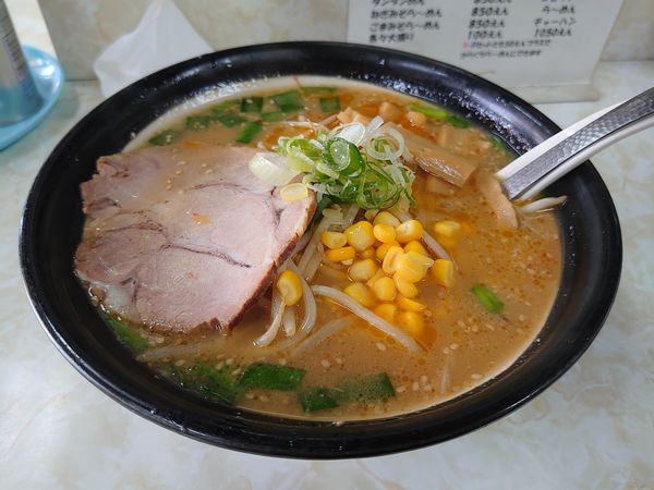 「味噌ラーメン」@和風とんこつら〜めん ふくろう 本店の写真