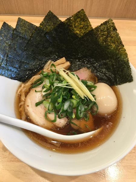 「煮干しっくわ〜るど　950円」@いのちノ中華そば 龍ノ谷の写真