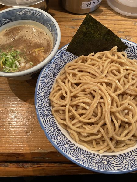 「濃厚つけ麺 胚芽麺」@道玄坂マンモスの写真