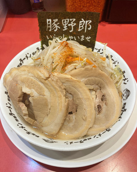「豚骨野郎」@野郎ラーメン 渋谷センター街総本店の写真