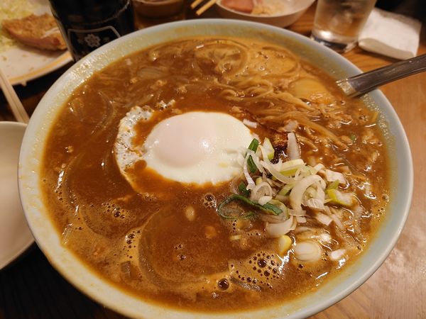 「カレーらーめん600円+税、他いろいろ」@みゆき食堂の写真